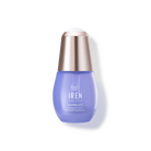 A bottle of custom onsen skincare IREN Shizen hydrating serum on a white background.