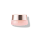 A pink jar with a metallic gold lid labeled "IREN Shizen FLOWERS IN BLOOM Antioxidant Water Cream," this natural, non-comedogenic hydrator is shown on a plain white background.